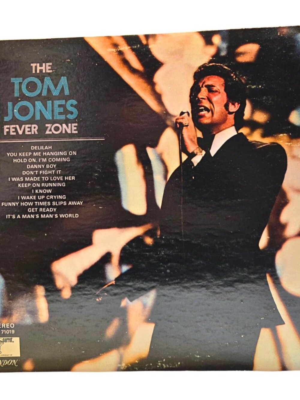 The Tom Jones Fever Zone Vinyl LP Record